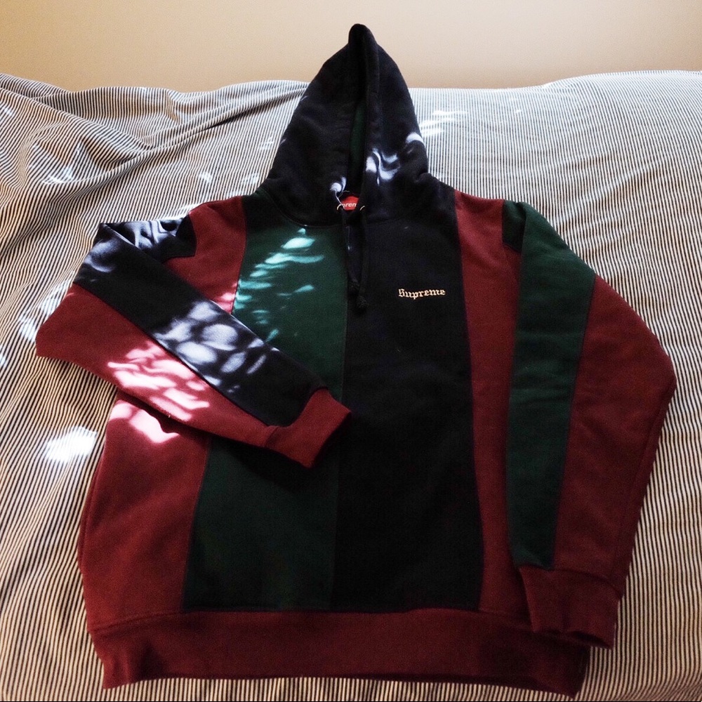 FW18 Supreme TriColor Hoodie